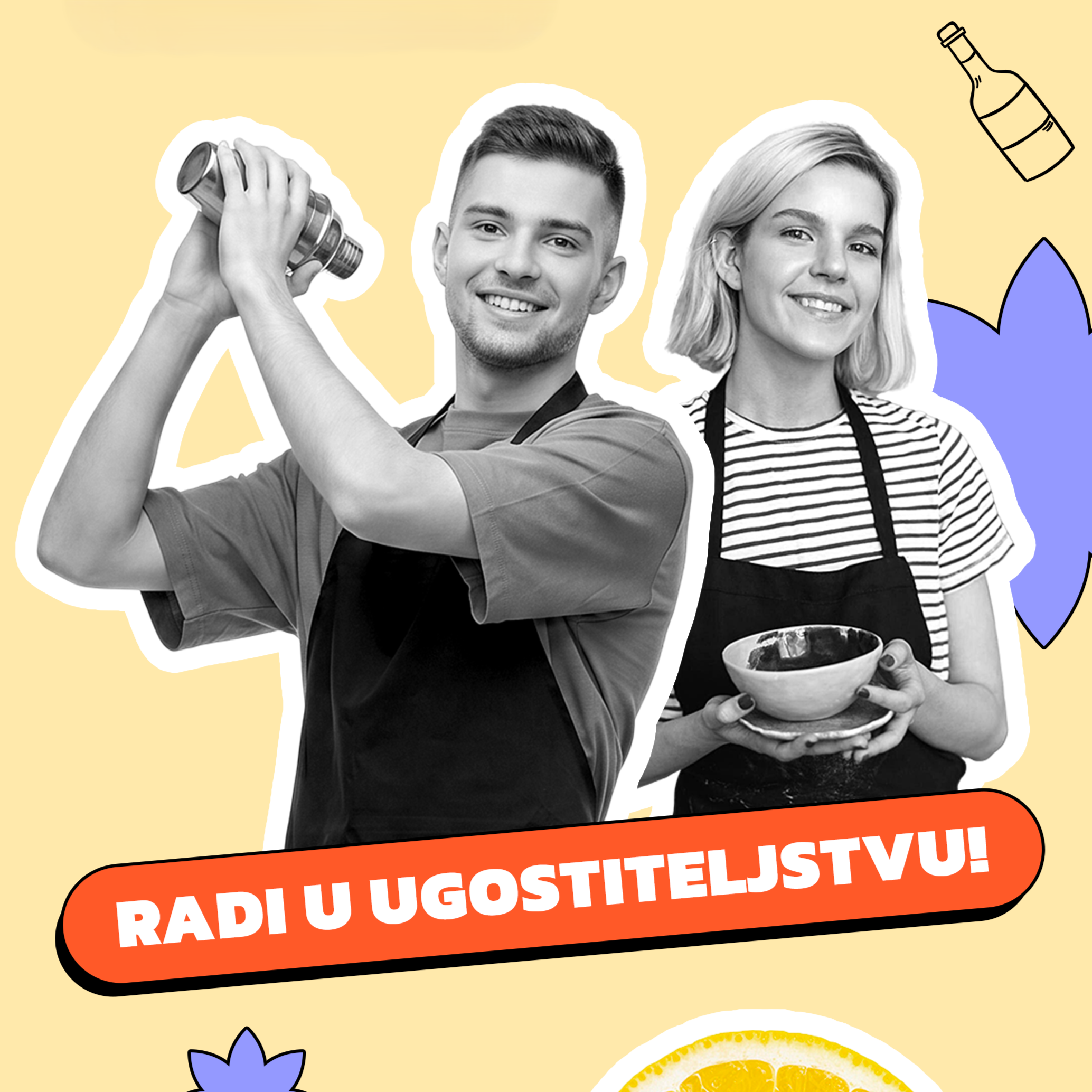 Studenti rade u ugostiteljstvu