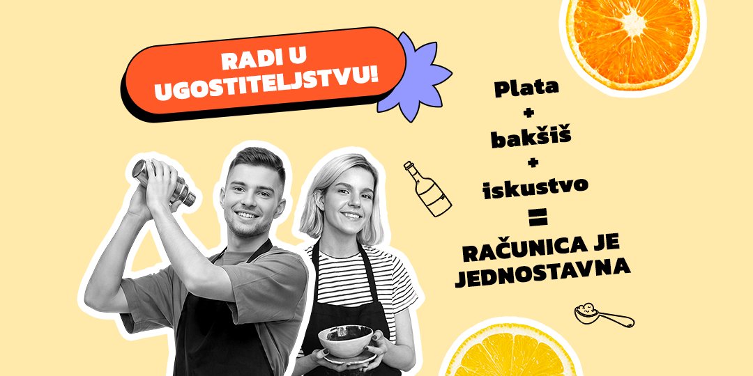 Studenti rade u ugostiteljstvu