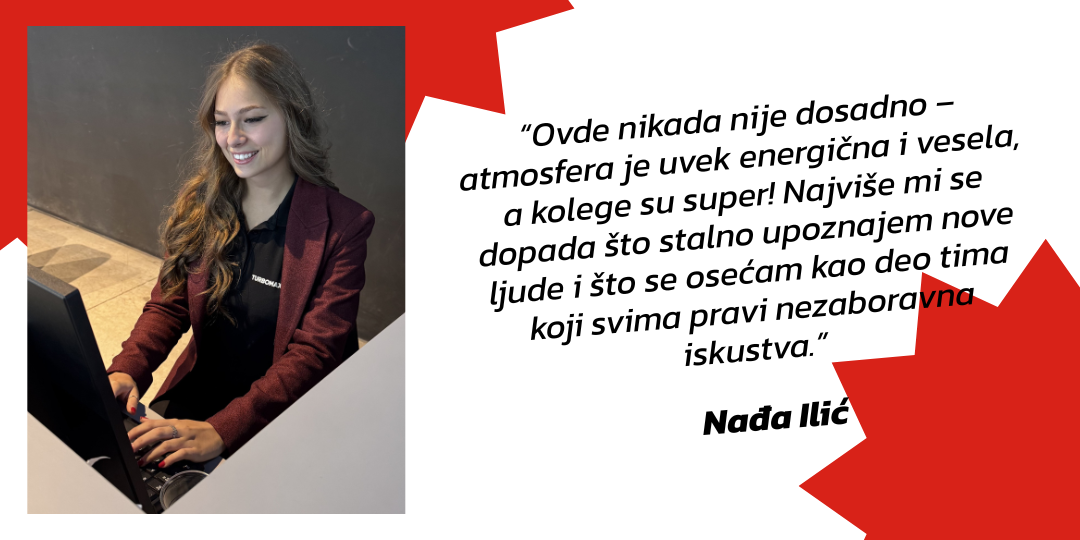 Utisci omladinke koja radi u Turbomax-u