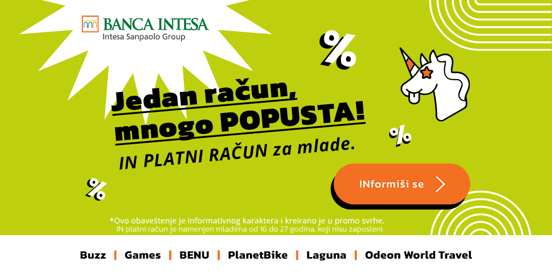 In platni račun za mlade