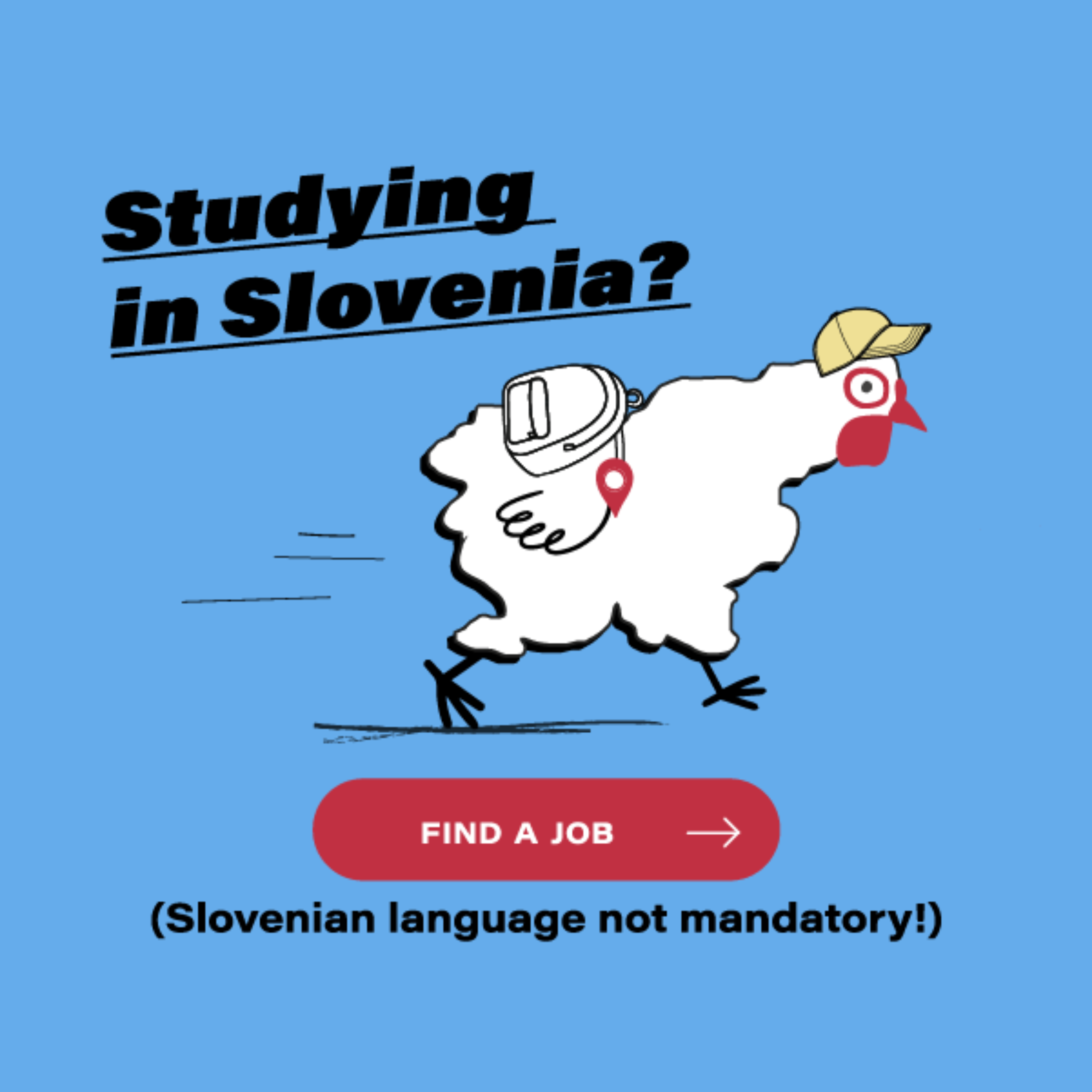 Student jobs for international students in Slovenia